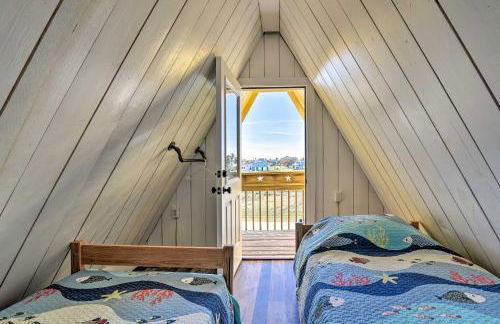 2 Blocks to Surfside Beach A-Frame Home with Deck - Photo 14