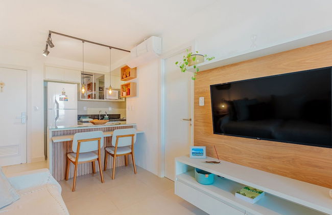 SM01 Moderno Apartamento a 350m do Mar - Photo 13