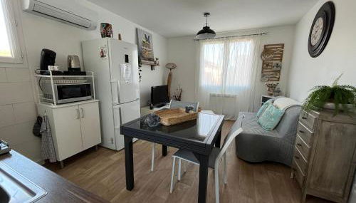 T2 30m2 CLIMATISE AVEC JARDIN PROCHE DE LA MER - Foto 4