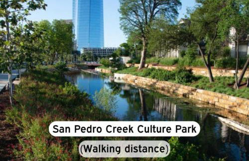 Modern 2BR Retreat- Prkng,Near Rvrwlk & Conv Ctr - Foto 36