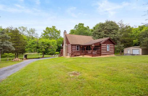 Riverfront Log Cabin Hot Tub, Mtn Views & Hottub - Foto 38