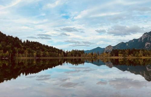 Apartment Alpenblick 11, Halblech im Allgäu, Bergblick pur - NEUERÖFFNUNG! - Foto 25