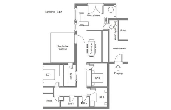 Etzhorner Tied 2 Comfortable Holiday Residence - Foto 11