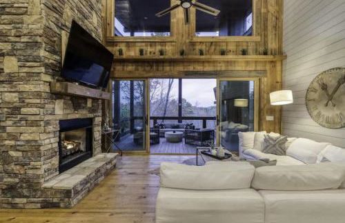 Modern Rustic Cabin with Sprawling Views and Hot Tub - Foto 6