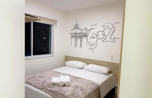 Apto estiloso com vista para baía - Foto 11