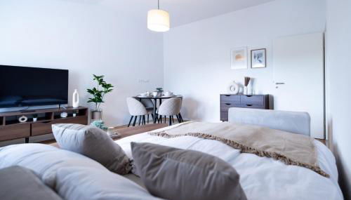 Business Design-Apartment Duisburg - 55qm, Küche & Arbeitsplatz - by Lott Living - Foto 5