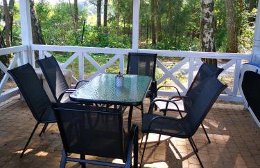 Nad samą wodą własna deska SUP grill altana hamaki ognisko BRZÓZKI 2 miejsce dla max 6 osób i dwójki dzieci - jedna sypialnia z małymi łóżkami - Foto 23