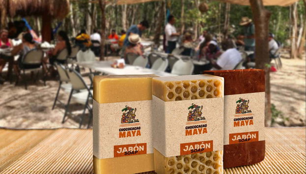 Sabonetes elaborados com mel