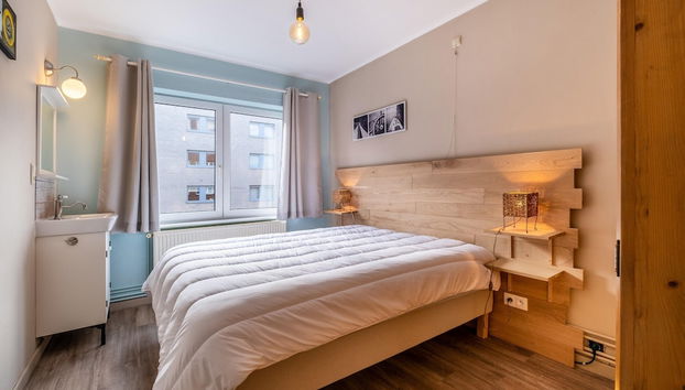 Apartment on Belgian Coast With Sea View - Foto 4, Habitación