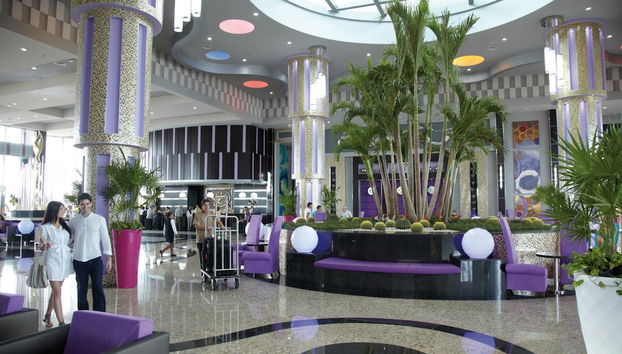 Zona de estar del vestíbulo