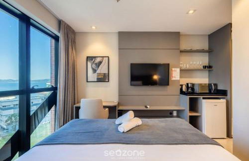 MHFA - Studios em Prédio Luxuoso com Vista Mar - Foto 6