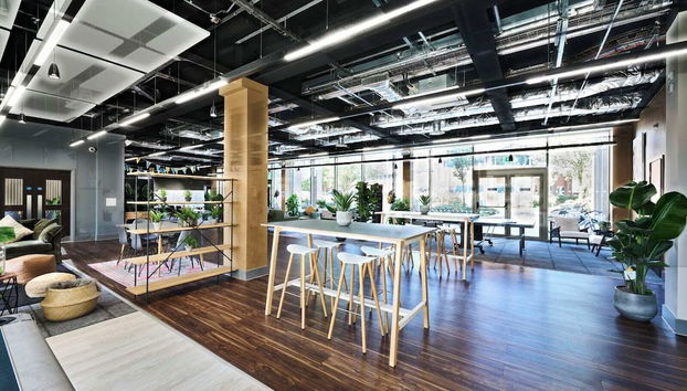 Sala de estar do lobby