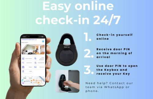 Rosengarten Apartments Fürth, Moderne Serviced Apartments in Citylage, ganze Ferienwohnung 50 m2, nahe Nürnberg, Metro, Sauna, Frühstück & Parkplatz - Foto 4