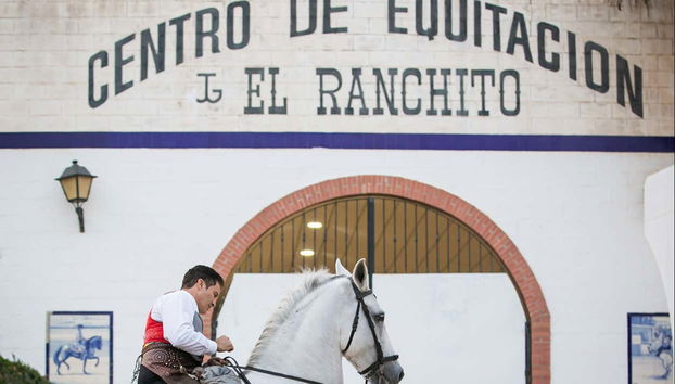 Entrée du centre équestre