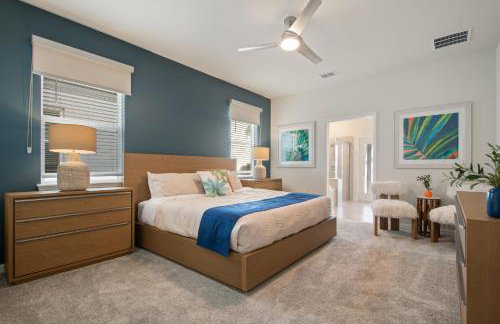 New 10-bedroom Luxury Retreat, Private Pool and Spa, Near Disney and Orlando - Foto 59