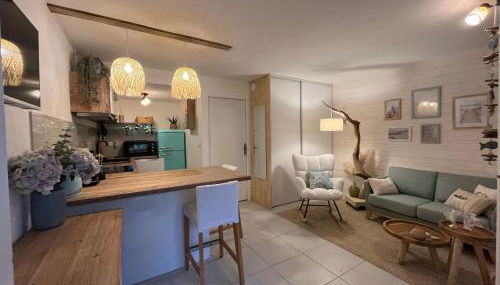 Perle des Sables Blancs, appartement entier à 100m de la plage avec parking privé - Photo 4