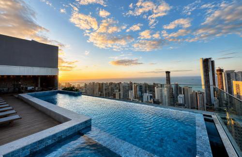 Studio 500m da Praia - Piscina com Vista Incrível - Foto 26