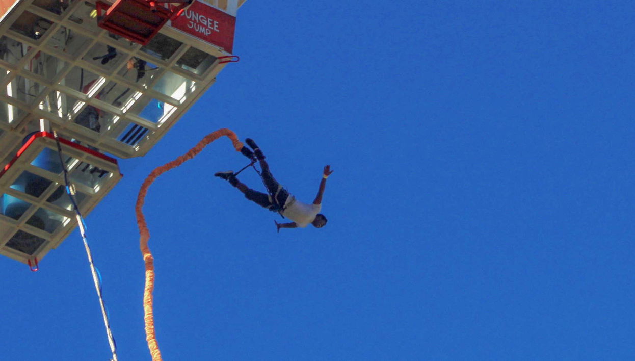 Bungee jumping em Los Cabos