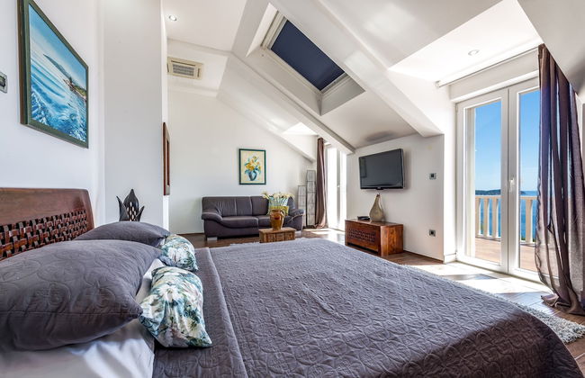 Mediterranean Villa With Astonishing View Over the Adriatic sea and Private Pool - Foto 8