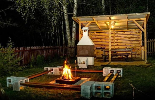 In The Woods Lodge With hot tub Inside Puszcza Knyszyśnka - Two-bedroom Villa - Photo 29