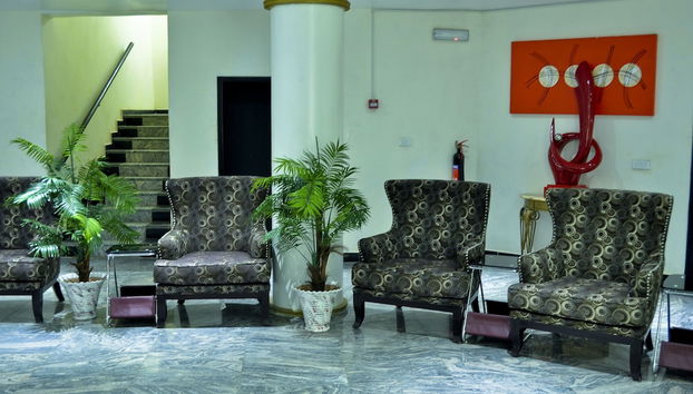 Zona de estar del vestíbulo