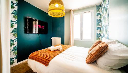 L'Industriel - Proche Hôpital - Parking - Balcon - Foto 2