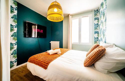 L'Industriel - Proche Hôpital - Parking - Balcon - Foto 2