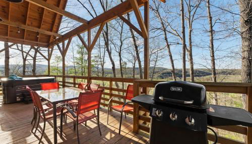 Cabin 4 Mtn View Cabin Near River with Fire Pit and Hot Tub - Foto 3