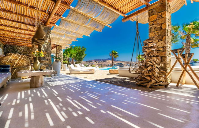 Karkos Beachfront Villa Private pool - Foto 30