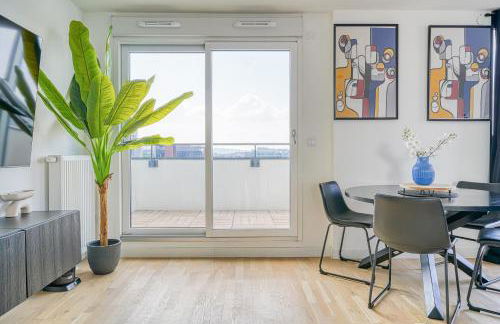 Grand appartement avec belle vue Paris - Foto 13