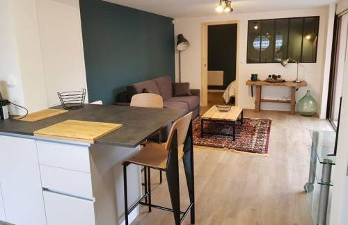 L'atelier, appart avec jardin à 100 m de la mer. - Foto 14