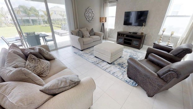 Zona de estar del vestíbulo