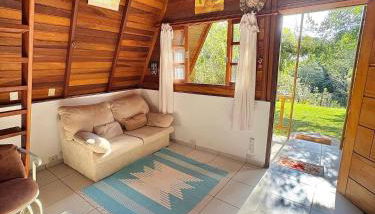 Chalé Kaa Puã Vista e Aconchego na Rota do Vinho - Foto 5