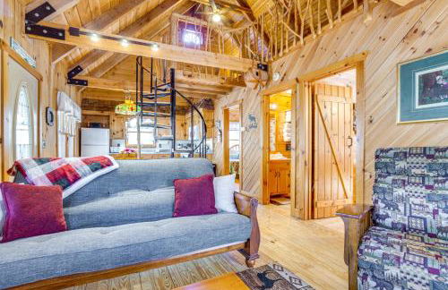 Quaint Dahlonega Cabin with Cavenders Creek Access! - Foto 6