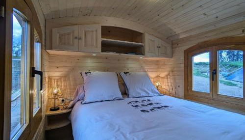 Roulotte cosy avec jacuzzi et spa, massages bien-être, nature et calme, près de Lyon - FR-1-582-477 - Foto 5