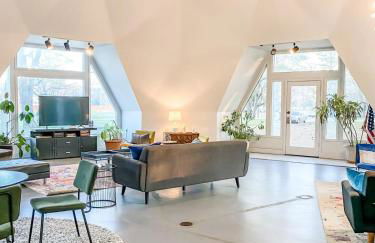 Bell Circle Eccentric Geodesic Dome-Home - Foto 14