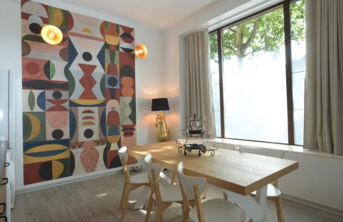 Au Cheval Blanc - Appartement Familial 6P Parking privé proche Colmar Centre - Foto 27