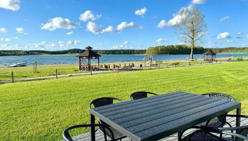 Domki nad jeziorem u Izy z balią ogrodową - Foto 5