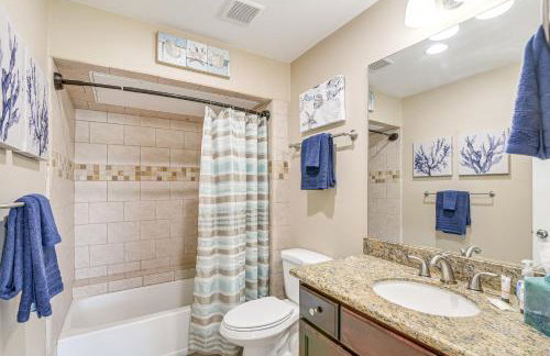 Steps to Beach: Ocean-View Galveston Condo! - Foto 15