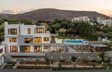 Eunoia Blue Villa Heraklion Crete, Sea View, Private Pool, Prassas, Karteros - Foto 2