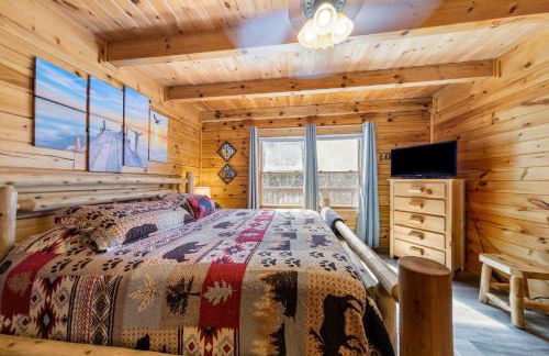 Serenity, A Rustic Log Cabin Retreat - Foto 21