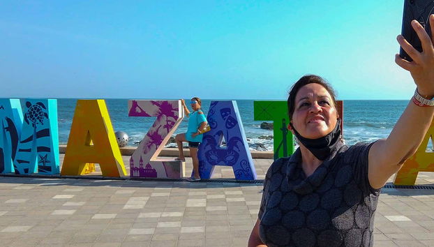 Durante o tour por Mazatlán