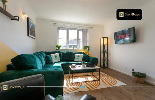 Quick Deals l 5 Bedroom l Sleeps 10 l Parking l Ideal for Groups l Oak Stays Short Lets & Serviced Accommodations - Foto 55