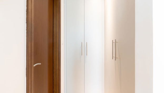 SuperHost - Luxury Apt with Panoramic Burj and Canal Views - Foto 3, Habitación