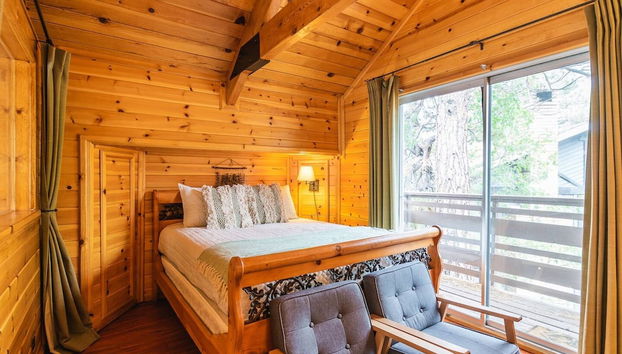 Discover Serenity Cozy Cabin With Mountain Views - Foto 3, Habitación