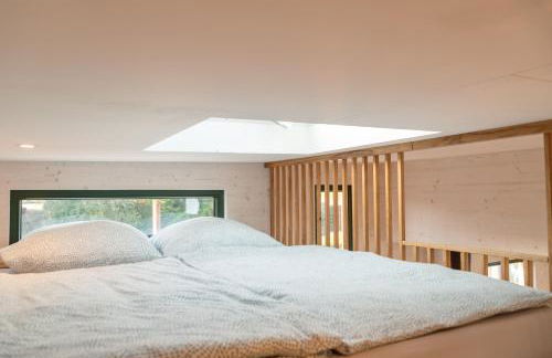 Tiny Hausboot Schwarzwald Maidle mit Dachterrasse und Kamin - Foto 8