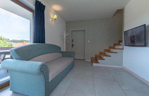 Malinowe Wzgórze domki 90 m2 z sauną i balią - Foto 28