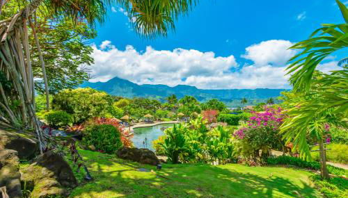 Hanalei Bay Beach Retreat with Waterfall Views - Foto 1