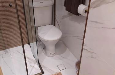 Kit pé na areia - Praia do Gonzaguinha - São Vicente - Wifi, TV e Ar condicionado - Foto 12