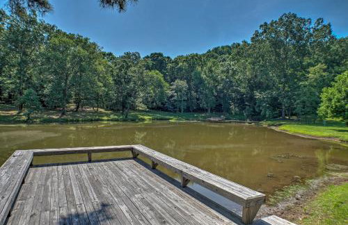 Guntersville Lake Cabin with 3 Fishing Ponds! - Foto 22